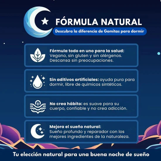 Gomitas Naturales Para Dormir